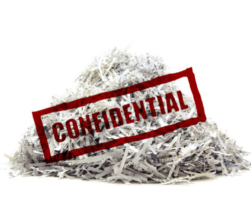 Shredded confidential documents — A Shred Away Inc.
